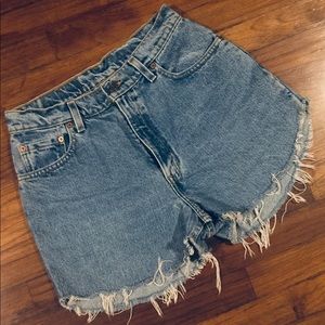 Levi High Waisted Shorts